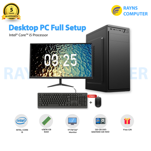 আপনার আগের পণ্যটির মতো Core i5 Gaming Desktop এর জন্যও ইকমর্সের একটি আকর্ষণীয় ও প্রফেশনাল টাইটেল এবং মোবাইল ও ডেস্কটপ ফ্রেন্ডলি ইনলাইন CSS সহ সম্পূর্ণ রেসপনসিভ HTML ডিসক্রিপশন নিচে তৈরি করে দেওয়া হলো। এতে দারাজ (Daraz)-এর সিগনেচার কমলা কালার থিম (#F85606)