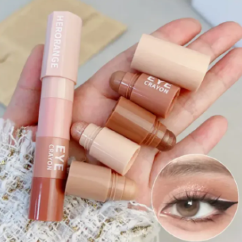 HERORANGE Mini Small Shell Eyeshadow Four-color Matte Highlighter