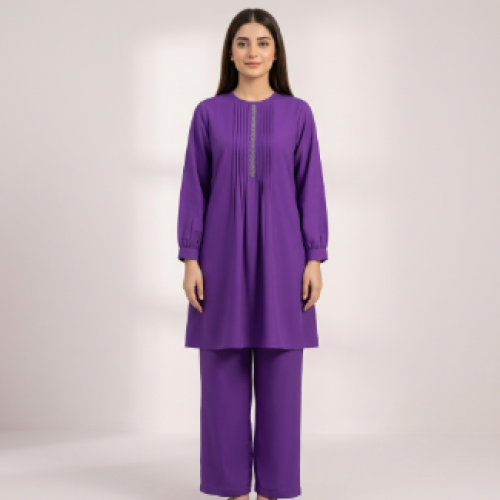 Exquisite Butter Silk Western Multicolor 2 piece Dress Precision Crafted Shirt &amp; Pant Set with Premium Finishing