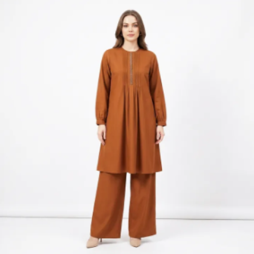 Exquisite Butter Silk Western Multicolor 2 piece Dress Precision Crafted Shirt &amp; Pant Set with Premium Finishing