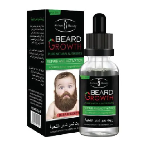 Natural Organic Beard Growth Oil for Men - 30ml