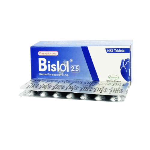 Bislol 2.5 belongs to a group of medicines called beta-blockers