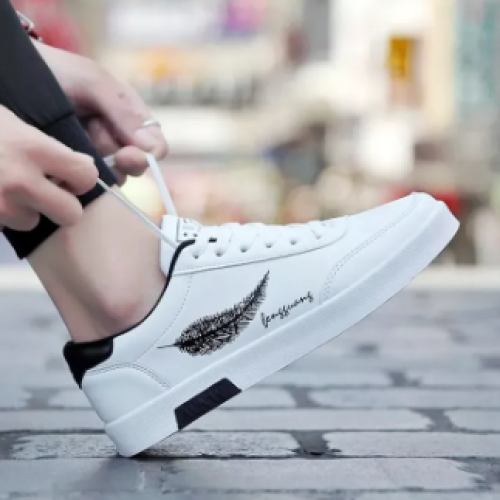 Running Sneakers Black Color Casual Lace-Up Shoes Winter And Summer Men'S Shoes - Shoe For Boys - Shoes For Men - Sneakers For Men - Shoe For Boys