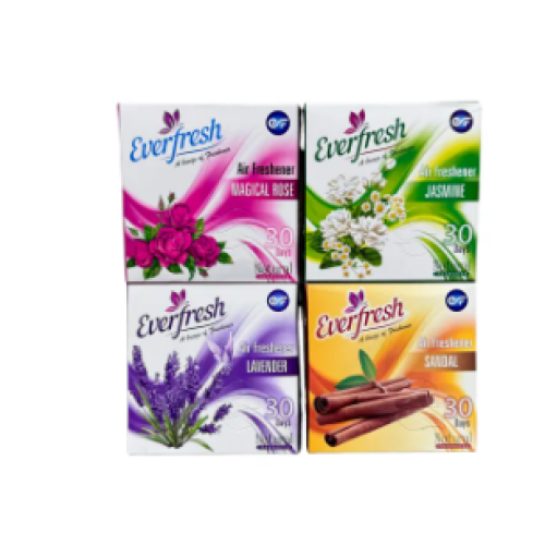 Ever Fresh Mix flavour (Buy 3 Get 1 FREE) Bathroom Air Freshene Blockr 50 gm each (Lavender, Rose, Jasmine &amp; Sandal)