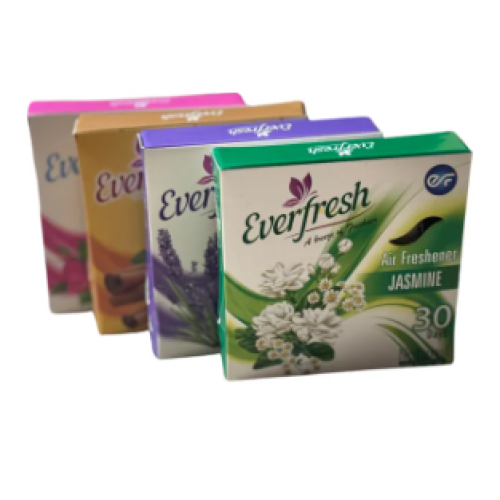 Ever Fresh Mix flavour (Buy 3 Get 1 FREE) Bathroom Air Freshene Blockr 50 gm each (Lavender, Rose, Jasmine &amp; Sandal)