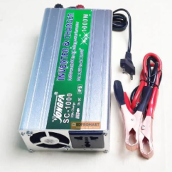 Jongfa 1000W Solar Inverter 12V DC to 220V AC with IPS function + 10A Battery Charger + USB (4 in 1)