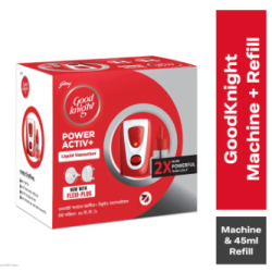 Goodknight Activ Liquid Vaporiser Mosquito Repellent – Combi | Machine + Refill