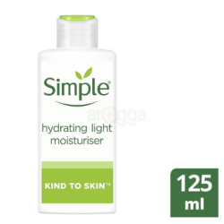 Simple Kind to Skin Hydrating Light Moisturiser with Vitamin B5+E &amp; Niacinamide 125ml