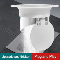 Squatting Pan Anti-smell Plug Useful Toilet Squatting Pit Smell Stopper Toilet Fitting Bathroom Accessories Anti-Odor