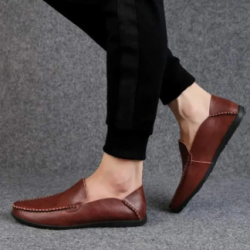 Loafer Styles' Rubber Sole Winter and Summer Wind Proof Shoe For Men