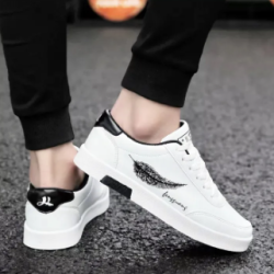 Running Sneakers Black Color Casual Lace-Up Shoes Winter And Summer Men'S Shoes - Shoe For Boys - Shoes For Men - Sneakers For Men - Shoe For Boys